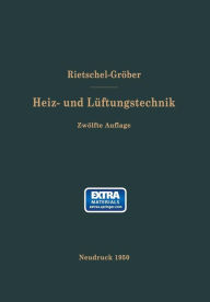 Title: H. Rietschels Lehrbuch der Heiz- und Lï¿½ftungstechnik, Author: Hermann Rietschel