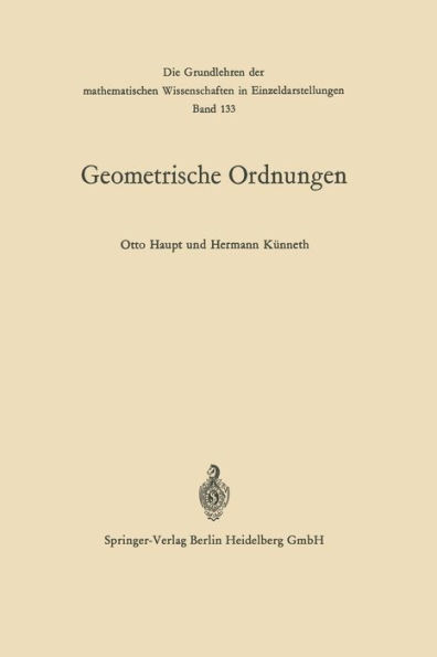 Geometrische Ordnungen