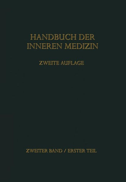 Handbuch der inneren Medizin / Edition 2