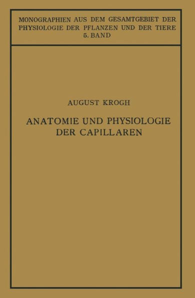 Anatomie und Physiologie der Capillaren