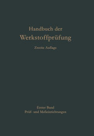 Title: Prï¿½f- und Meï¿½einrichtungen, Author: E. Amedick