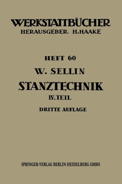 Stanztechnik: Formstanzen