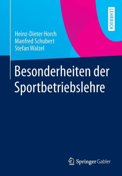 Besonderheiten der Sportbetriebslehre