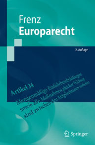 Title: Europarecht, Author: Walter Frenz