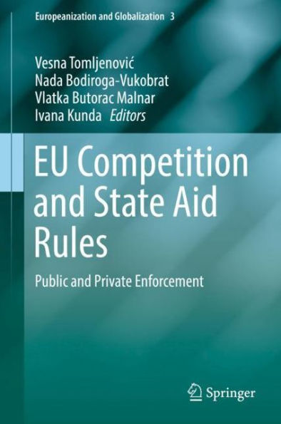 EU Competition and State Aid Rules: Public Private Enforcement