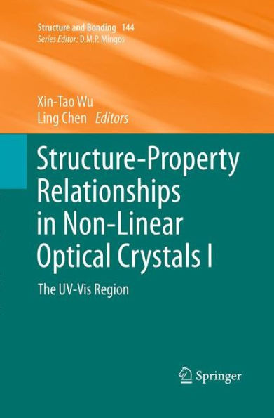 Structure-Property Relationships in Non-Linear Optical Crystals I: The UV-Vis Region