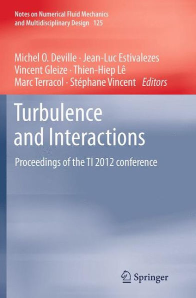 Turbulence and Interactions: Proceedings of the TI 2012 conference