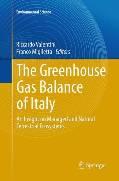 The Greenhouse Gas Balance of Italy: An Insight on Managed and Natural Terrestrial Ecosystems