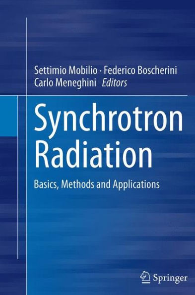 Synchrotron Radiation: Basics, Methods and Applications