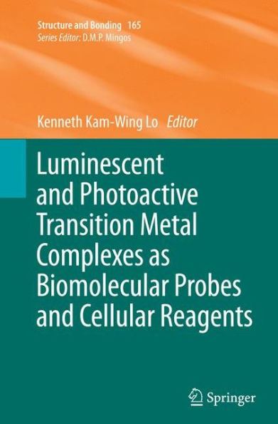 Luminescent and Photoactive Transition Metal Complexes as Biomolecular Probes Cellular Reagents