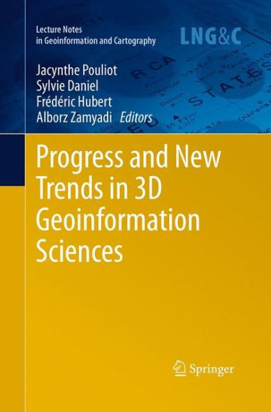 Progress and New Trends 3D Geoinformation Sciences