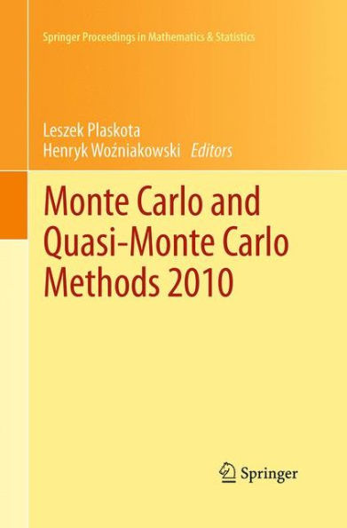 Monte Carlo and Quasi-Monte Methods 2010