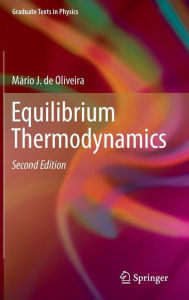 Title: Equilibrium Thermodynamics, Author: Mário J. de Oliveira