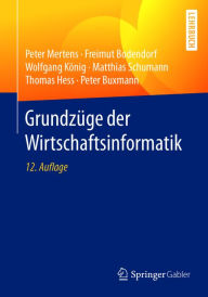 Title: Grundzüge der Wirtschaftsinformatik, Author: Peter Mertens