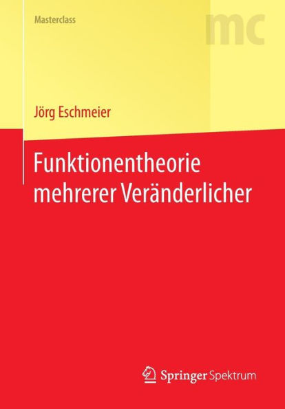 Funktionentheorie mehrerer Verï¿½nderlicher