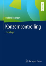 Title: Konzerncontrolling, Author: Stefan Behringer