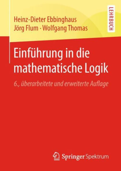 Einführung in die mathematische Logik / Edition 6