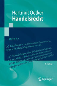 Title: Handelsrecht / Edition 8, Author: Hartmut Oetker