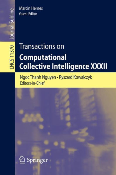 Transactions on Computational Collective Intelligence XXXII