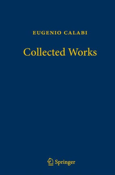 Collected Works by Eugenio Calabi, Hardcover | Barnes & Noble®