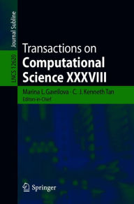 Title: Transactions on Computational Science XXXVIII, Author: Marina L. Gavrilova