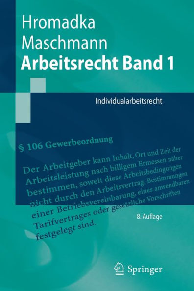 Arbeitsrecht Band 1: Individualarbeitsrecht
