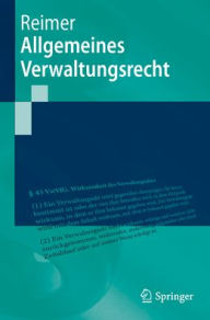 Title: Allgemeines Verwaltungsrecht, Author: Philipp Reimer