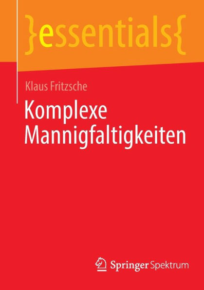 Komplexe Mannigfaltigkeiten