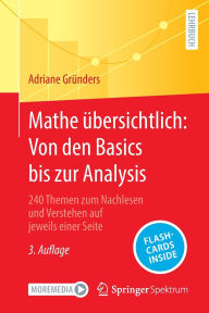 Title: Mathe übersichtlich: Von den Basics bis zur Analysis: 240 Themen zum Nachlesen und Verstehen auf jeweils einer Seite, Author: Adriane Gründers