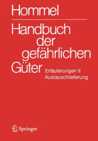 Title: Handbuch der gefährlichen Güter. Erläuterungen II. Austauschlieferung, Dezember 2025: Gewässerverunreinigung, Author: Jörg Holzhäuser