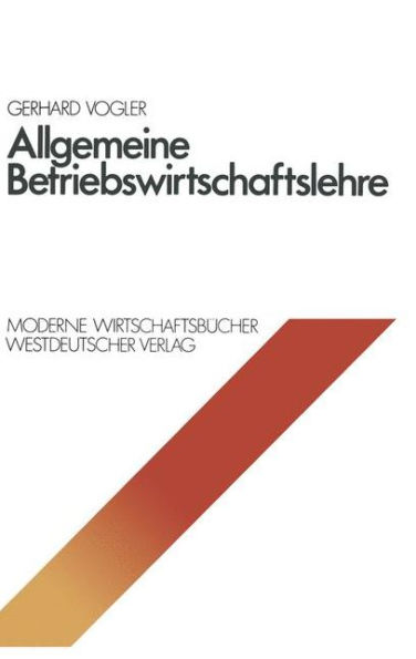 Allgemeine Betriebswirtschaftslehre