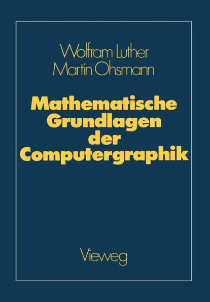 Mathematische Grundlagen der Computergraphik