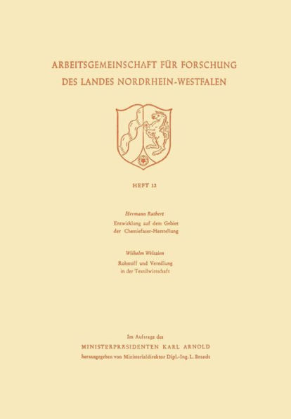 Entwicklung auf dem Gebiet der Chemiefaser-Herstellung: Rohstoff und Veredlung in der Textilwirtschaft