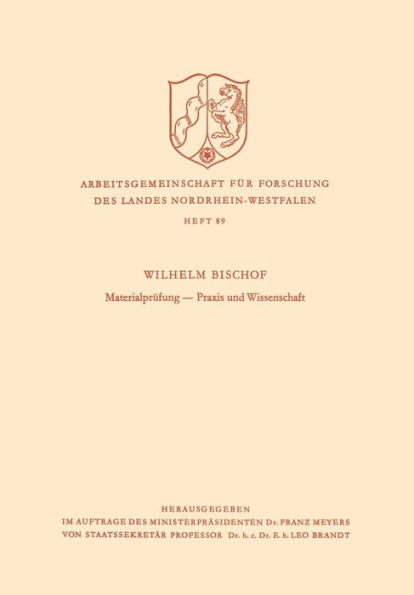 Materialprï¿½fung - Praxis und Wissenschaft