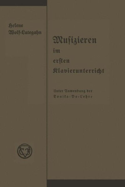 Musizieren im ersten Klavierunterricht unter Anwendung der Tonika-Do-Lehre: Anleitungen und Anregungen für den Lehrer