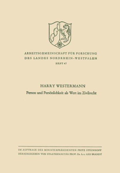 Person und Persönlichkeit als Wert im Zivilrecht