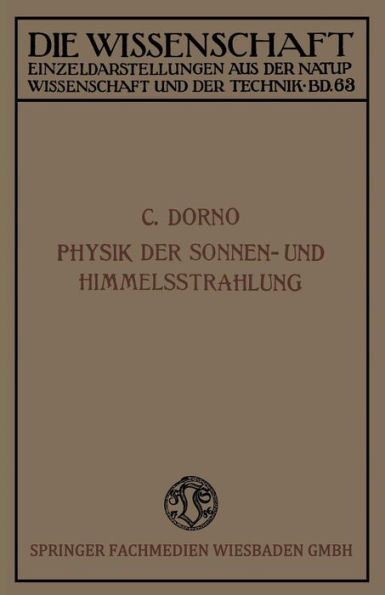 Physik der Sonnen- und Himmelsstrahlung