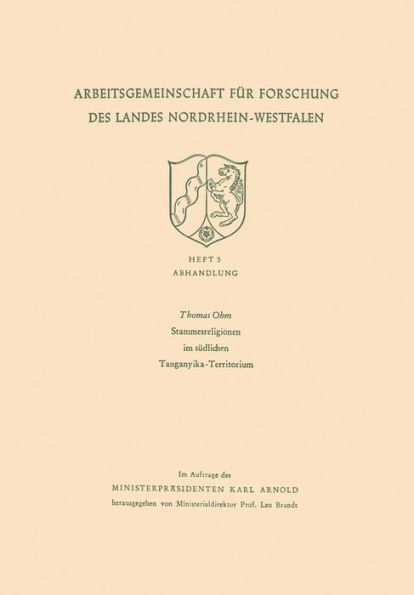 Stammesreligionen im südlichen Tanganyika-Territorium