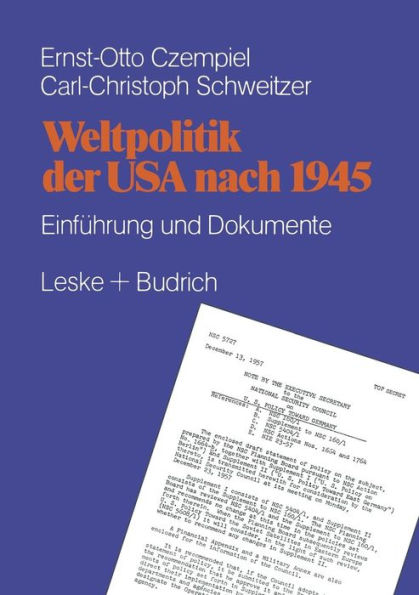 Weltpolitik der USA nach 1945: Einführung und Dokumente