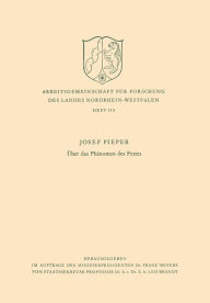 Title: Über das Phänomen des Festes, Author: Josef Pieper