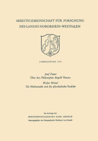 Title: Über den Philosophie-Begriff Platons. Die Mathematik und die physikalische Realität, Author: Josef Pieper