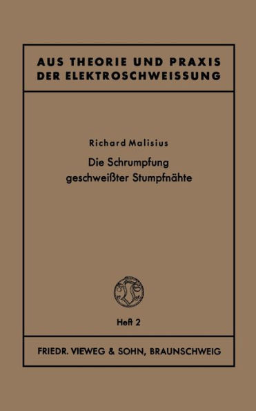 Die Schrumpfung geschweiï¿½ter Stumpfnï¿½hte