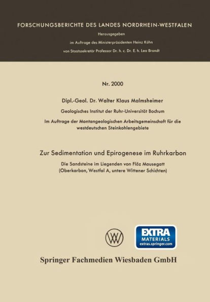 Zur Sedimentation und Epirogenese im Ruhrkarbon: Die Sandsteine im Liegenden von Flöz Mausegatt (Oberkarbon, Westfal A, untere Wittener Schichten)