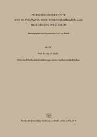 Title: Wirtschaftlichkeitsbetrachtungen beim Außenrundschleifen, Author: Herwart Opitz