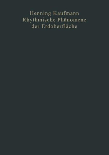 Rhythmische Phänomene der Erdoberfläche