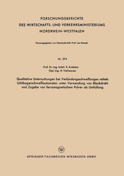 Qualitative Untersuchungen bei Verbindungsschweißungen mittels Lichtbogenschweißautomaten unter Verwendung von Blankdraht und Zugabe von ferromagnetischem Pulver als Umhüllung