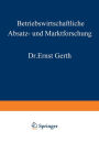 Betriebswirtschaftliche Absatz- und Marktforschung