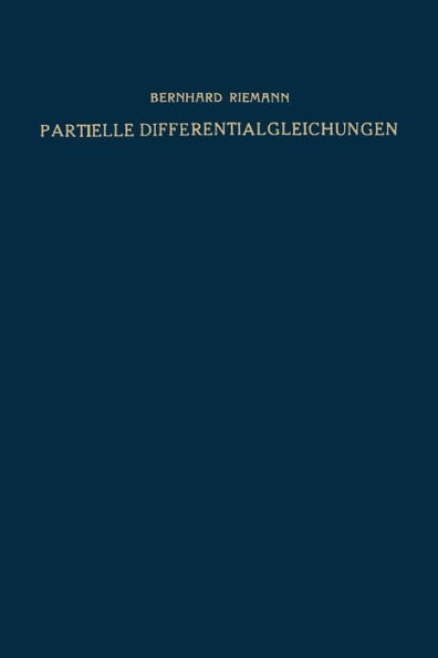 Partielle Differentialgleichungen und ihre Anwendungen auf physikalische Fragen