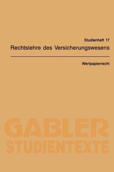 Wertpapierrecht