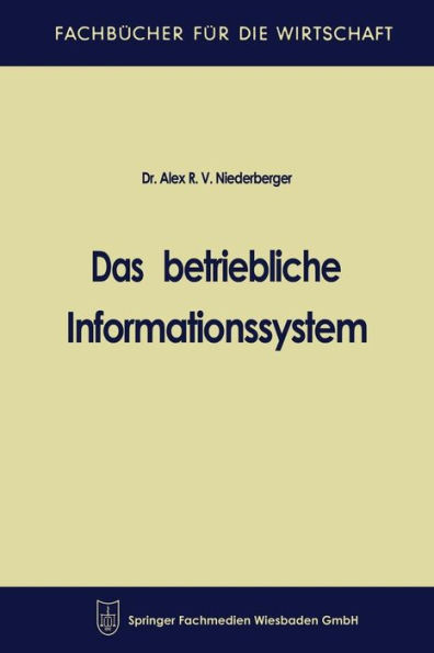 Das betriebliche Informationssystem